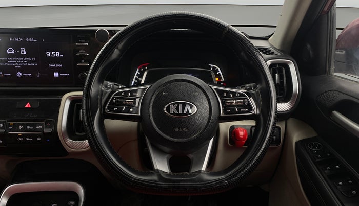 2021 KIA SONET HTX 1.0 IMT, Petrol, Manual, 91,934 km, Steering Wheel Close Up