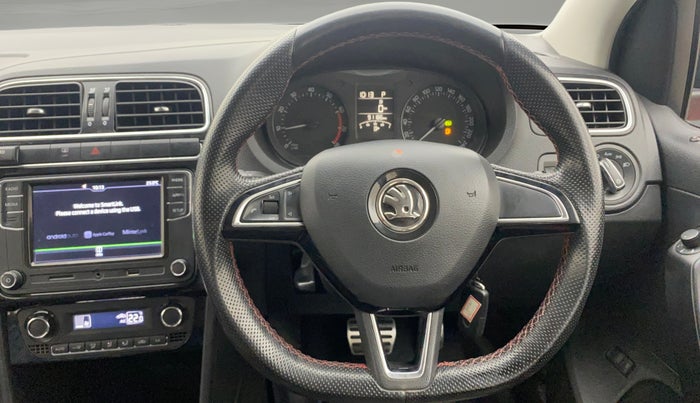 2019 Skoda Rapid MONTE CARLO 1.6 MPI AT, Petrol, Automatic, 91,185 km, Steering Wheel Close Up