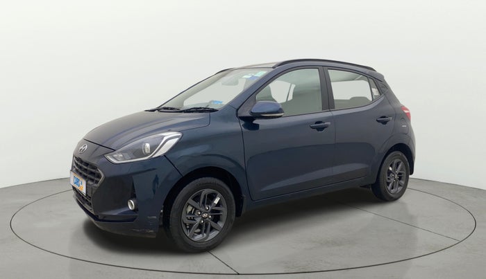 2022 Hyundai GRAND I10 NIOS SPORTZ AMT 1.2 KAPPA VTVT, Petrol, Automatic, 23,377 km, Left Front Diagonal