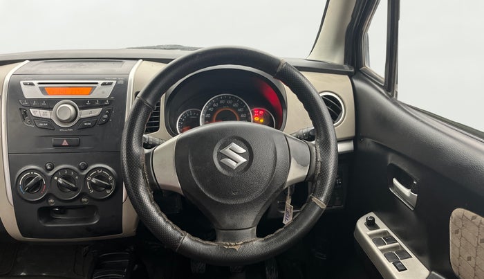 2016 Maruti Wagon R 1.0 VXI, Petrol, Manual, 57,591 km, Steering Wheel Close Up