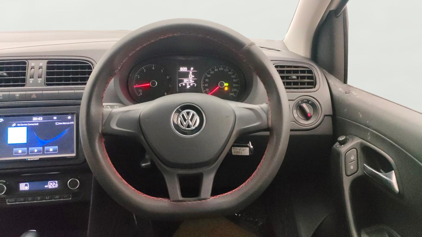 2021 Volkswagen Polo COMFORTLINE 1.0L TSI AT, Petrol, Automatic, 32,487 km, Steering Wheel Close Up