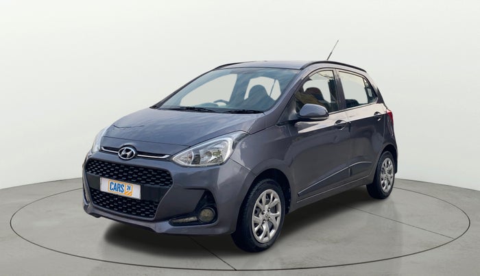 2017 Hyundai Grand i10 SPORTZ (O) 1.2 U2 CRDI, Diesel, Manual, 83,797 km, Left Front Diagonal