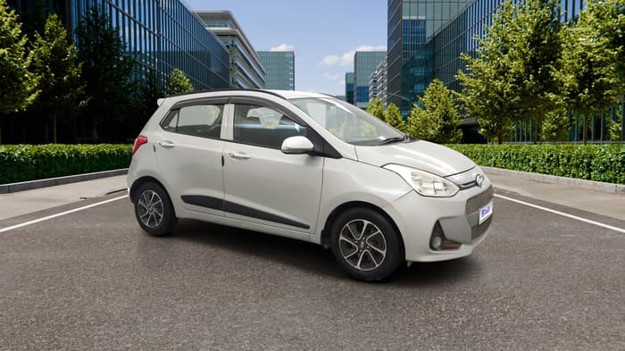 2017 Hyundai Grand i10 ASTA 1.2 KAPPA VTVT, Petrol, Manual, 1,08,310 km, Right Front Diagonal