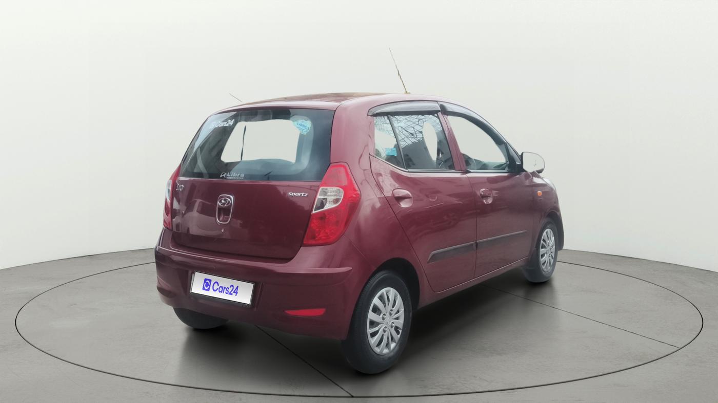 2014 Hyundai i10 MAGNA 1.2, Petrol, Manual, 23,572 km, Right Back Diagonal