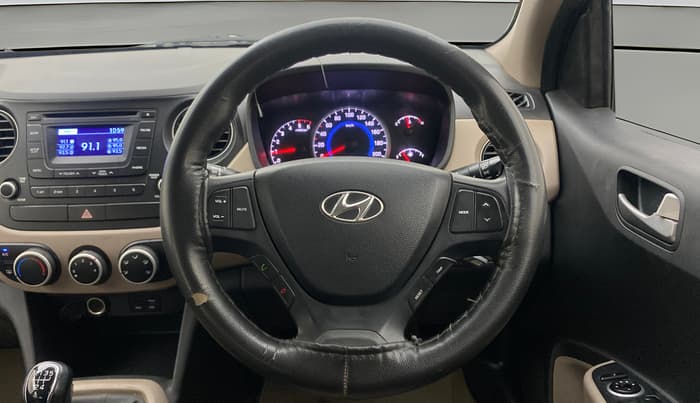2016 Hyundai Grand i10 SPORTZ 1.1 CRDI, Diesel, Manual, 87,824 km, Steering Wheel Close Up