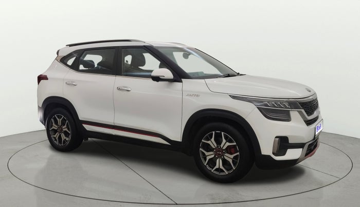 2020 KIA SELTOS GTX PLUS AT 1.5 DIESEL, Diesel, Automatic, 1,05,588 km, Right Front Diagonal