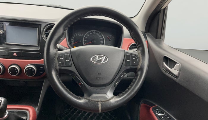 2016 Hyundai Grand i10 1.2 SPORTZ PRIME EDITION VTVT, Petrol, Manual, 36,860 km, Steering Wheel Close Up
