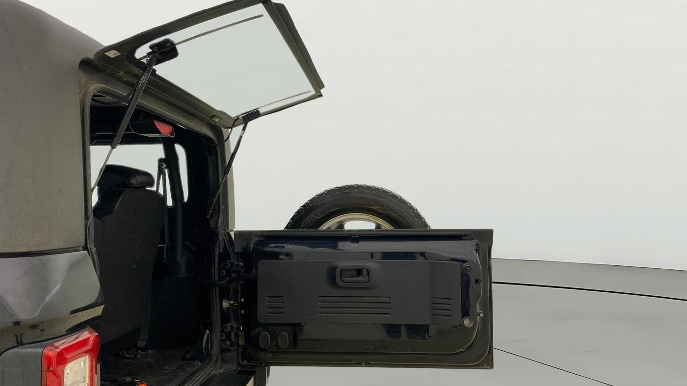 2021 Mahindra Thar LX PETROL HT 4WD AT, Petrol, Automatic, 78,013 km, Boot Door Open