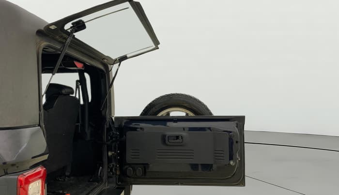 2021 Mahindra Thar LX PETROL HT 4WD AT, Petrol, Automatic, 78,013 km, Boot Door Open