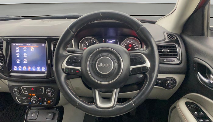 2019 Jeep Compass LIMITED PLUS DIESEL, Diesel, Manual, 1,04,275 km, Steering Wheel Close Up