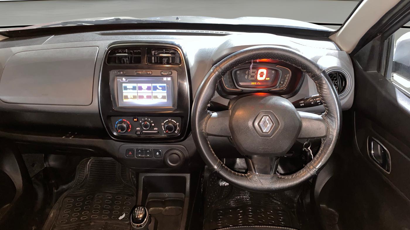 2018 Renault Kwid RXT 1.0 (O), Petrol, Manual, 32,011 km, Steering Wheel Close Up