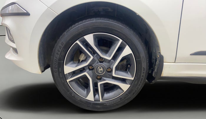 2020 Tata TIGOR XZA PLUS PETROL, Petrol, Automatic, 24,834 km, Left Front Wheel