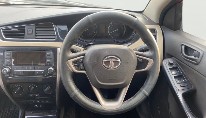 2015 Tata Zest XMS PETROL, Petrol, Manual, 1,35,821 km, Steering Wheel Close Up