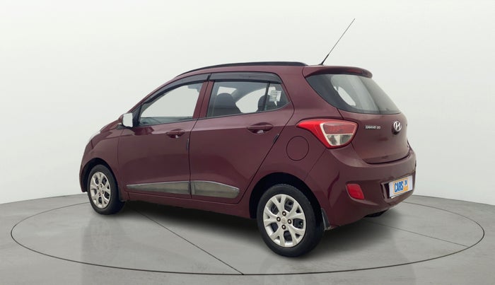 2015 Hyundai Grand i10 SPORTZ 1.2 KAPPA VTVT, Petrol, Manual, 47,821 km, Left Back Diagonal