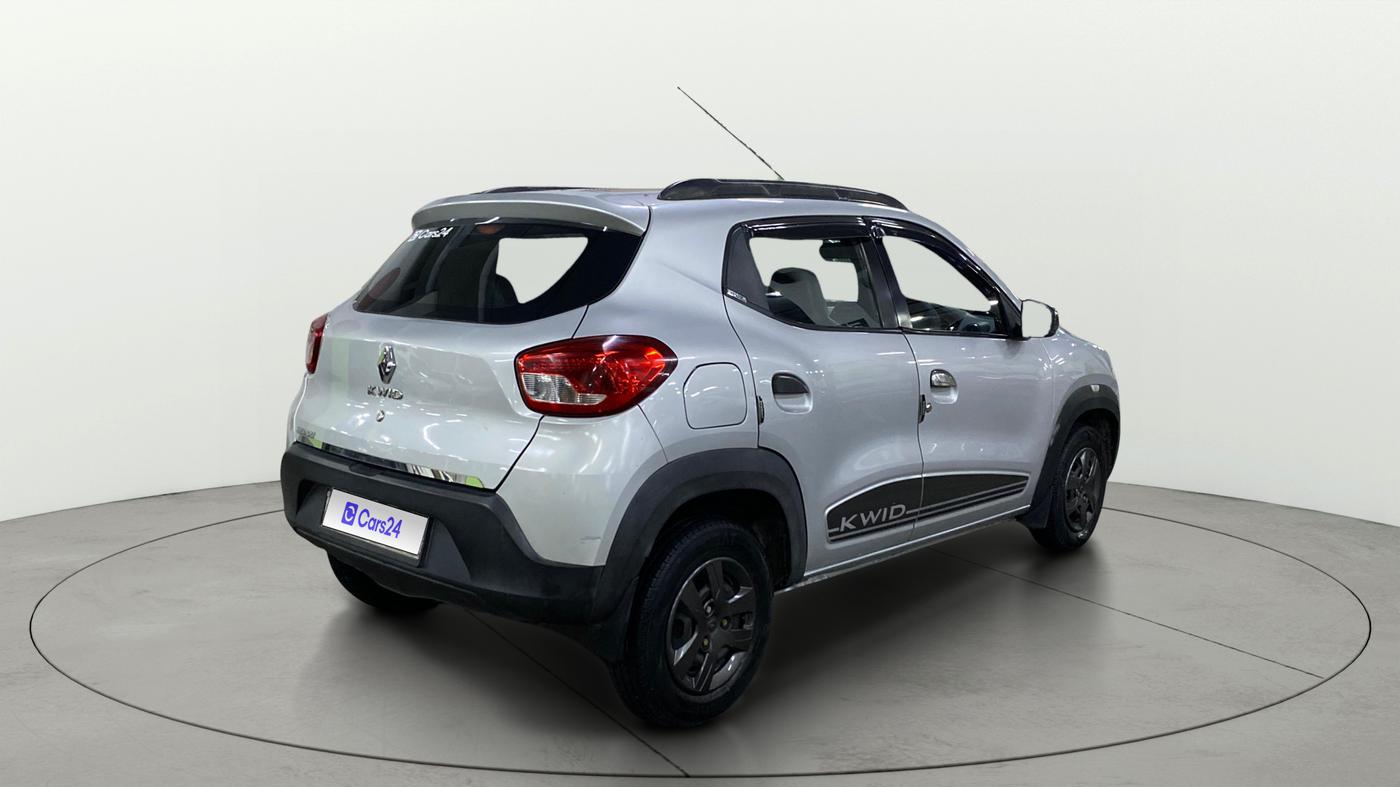 2019 Renault Kwid RXT 1.0 (O), Petrol, Manual, 52,006 km, Right Back Diagonal