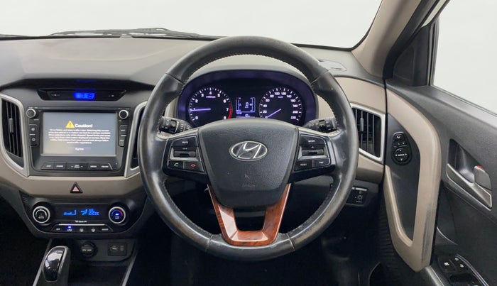 2016 Hyundai Creta SX PLUS AT 1.6 PETROL, Petrol, Automatic, 81,348 km, Steering Wheel Close Up