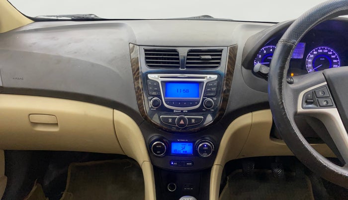 2013 Hyundai Verna FLUIDIC 1.6 VTVT SX, Petrol, Manual, 55,937 km, Air Conditioner