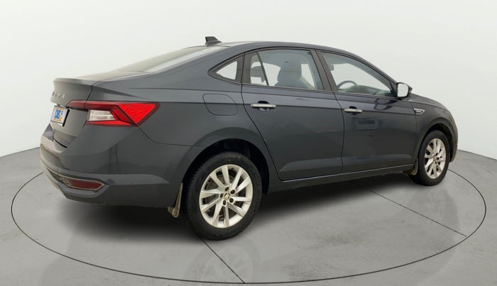 2022 Skoda SLAVIA AMBITION 1.0L TSI AT, Petrol, Automatic, 39,996 km, Right Back Diagonal