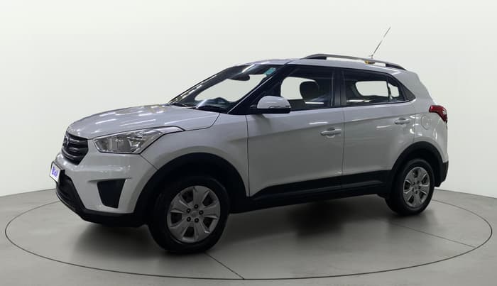 2017 Hyundai Creta E PLUS 1.6 PETROL, Petrol, Manual, 88,846 km, Left Front Diagonal