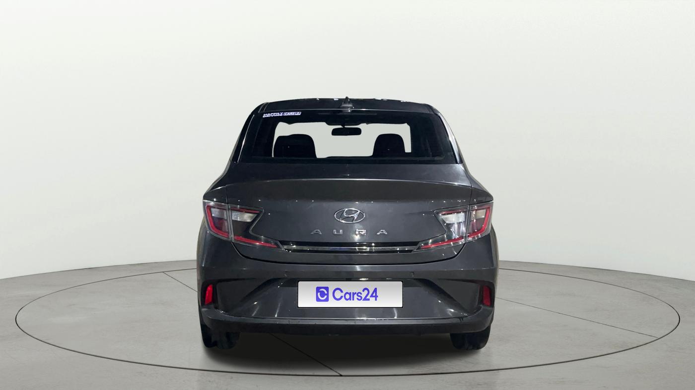 2022 Hyundai AURA SX PLUS 1.2 AMT, Petrol, Automatic, 46,491 km, Back/Rear