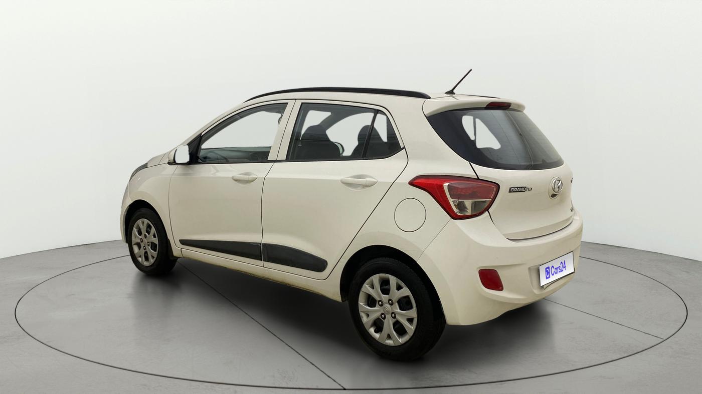 2016 Hyundai Grand i10 SPORTZ 1.2 KAPPA VTVT, Petrol, Manual, 72,483 km, Left Back Diagonal