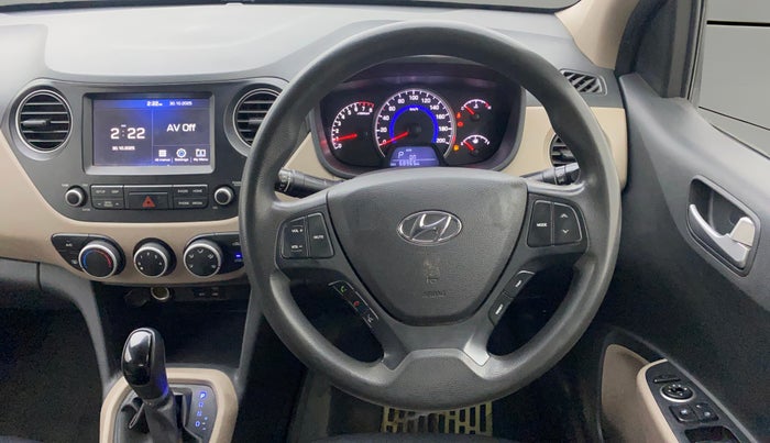 2018 Hyundai Grand i10 SPORTZ (O) AT 1.2 KAPPA VTVT, Petrol, Automatic, 68,964 km, Steering Wheel Close Up
