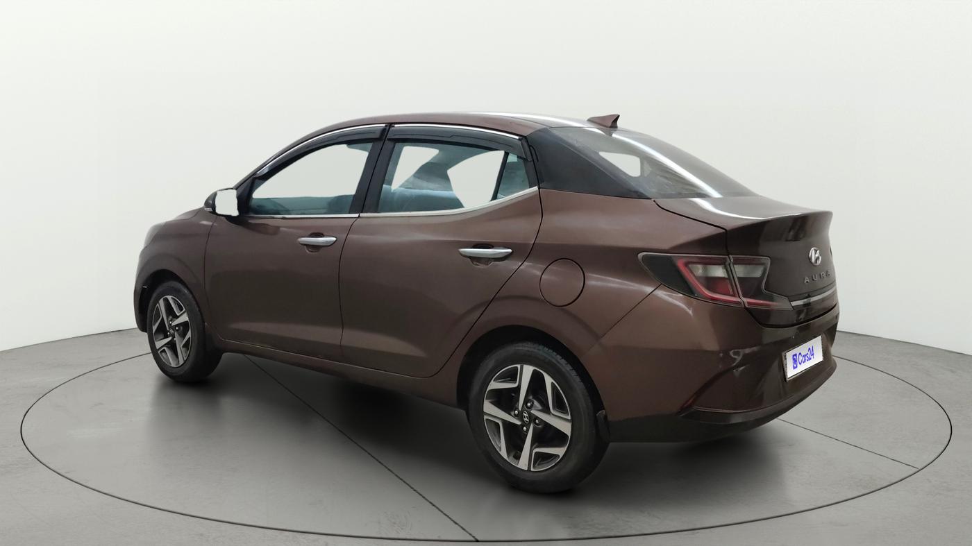 2020 Hyundai AURA SX 1.2, Petrol, Manual, 95,757 km, Left Back Diagonal