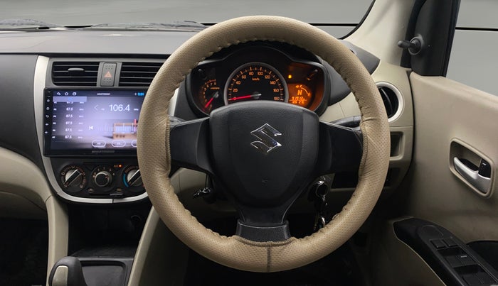 2015 Maruti Celerio VXI AMT, Petrol, Automatic, 91,909 km, Steering Wheel Close Up