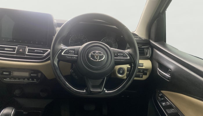 2025 Toyota Glanza V AMT, Petrol, Automatic, 8,878 km, Steering Wheel Close Up