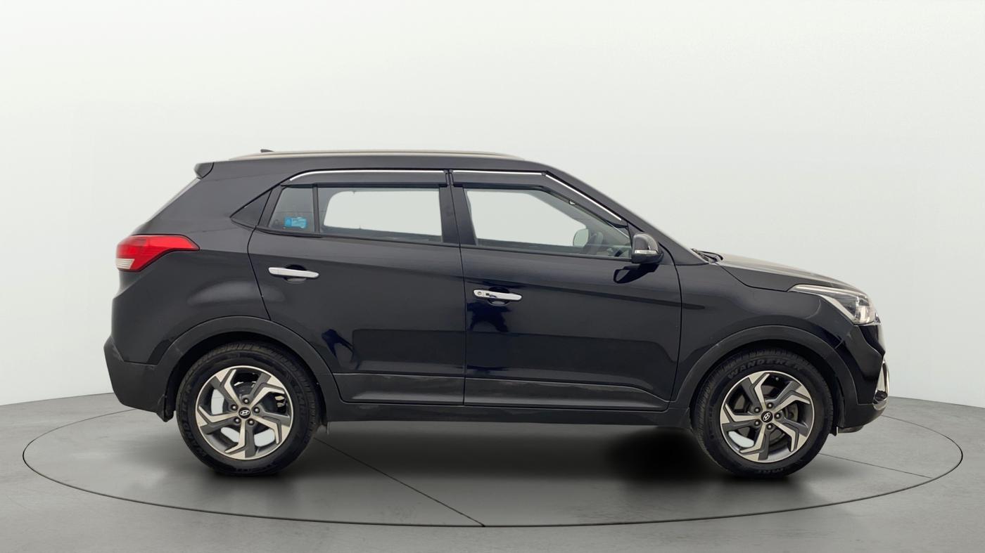 2018 Hyundai Creta SX AT 1.6 PETROL, Petrol, Automatic, 65,608 km, Right Side View