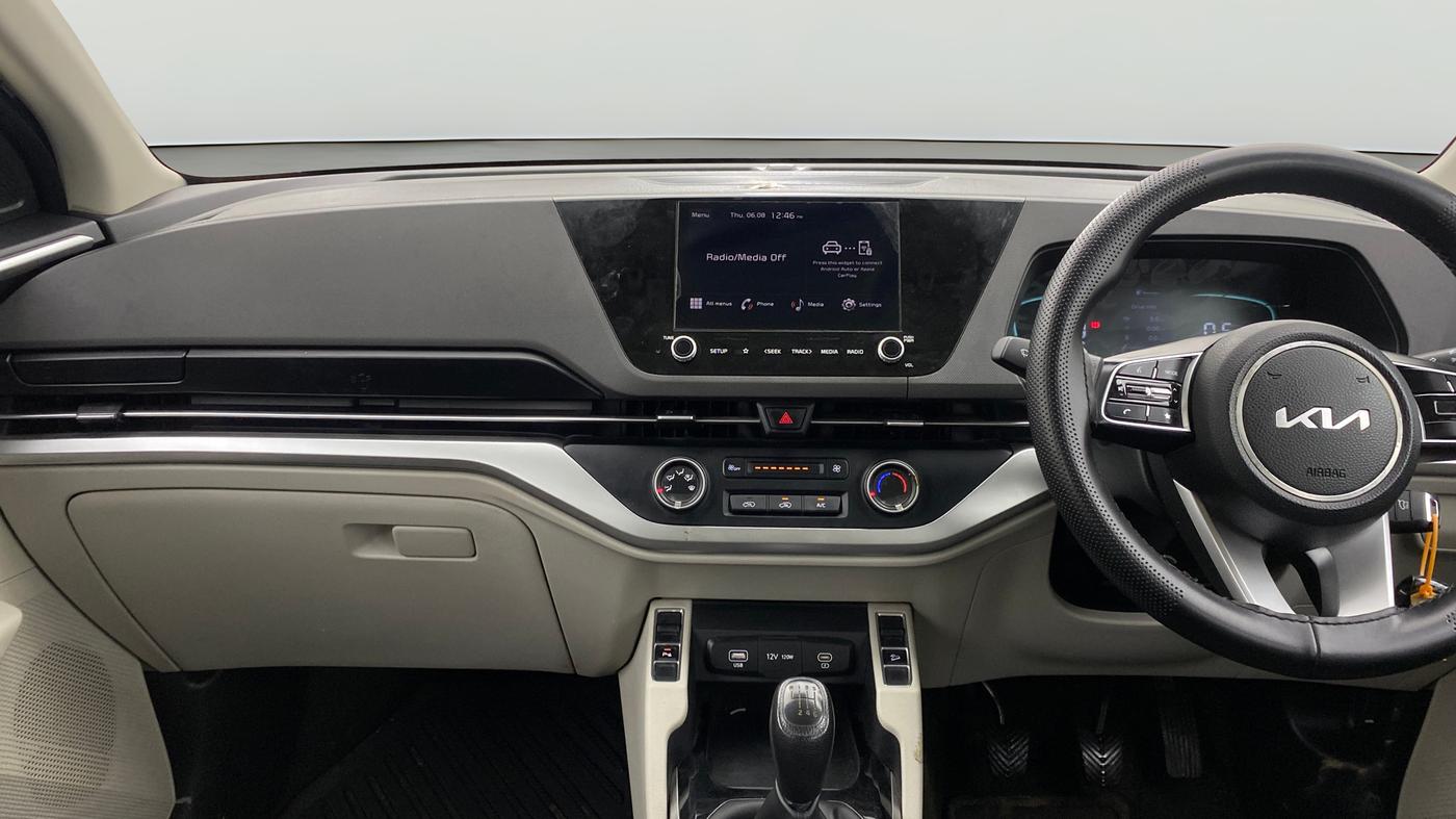2023 KIA CARENS PRESTIGE 1.4 PETROL 7 STR, Petrol, Manual, 59,849 km, Air Conditioner