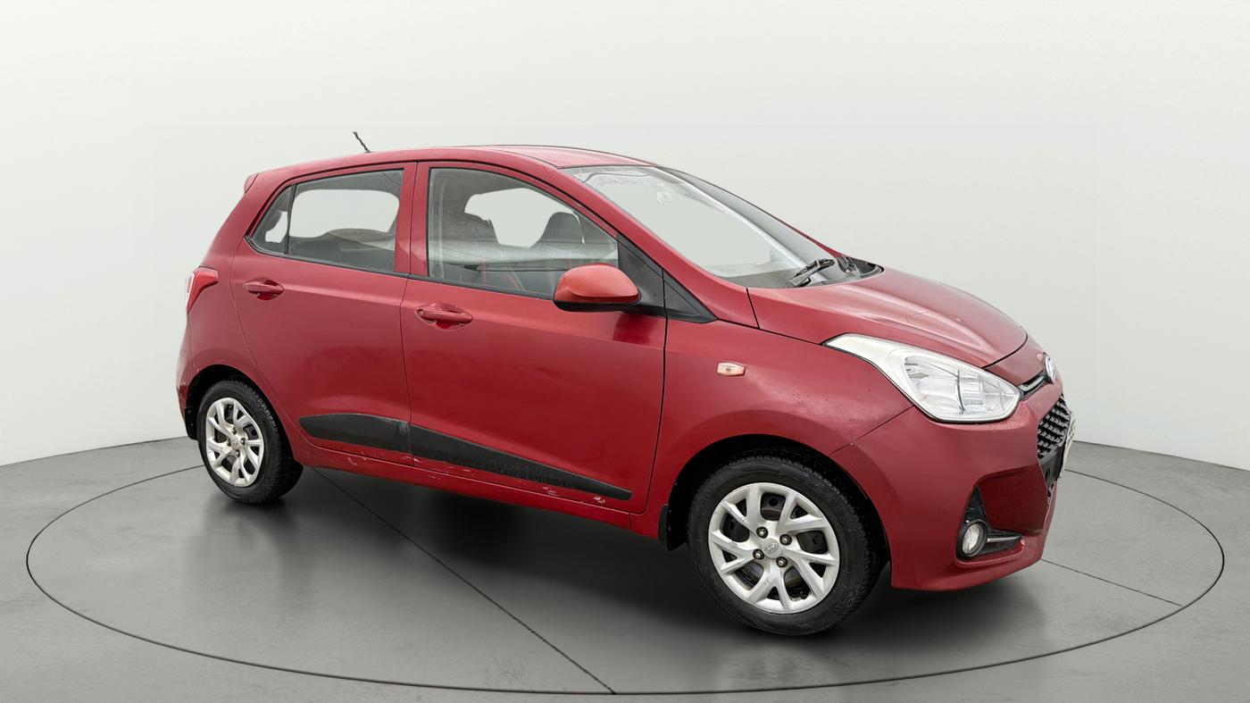 2017 Hyundai Grand i10 MAGNA 1.2 KAPPA VTVT, Petrol, Manual, 57,047 km, Right Front Diagonal