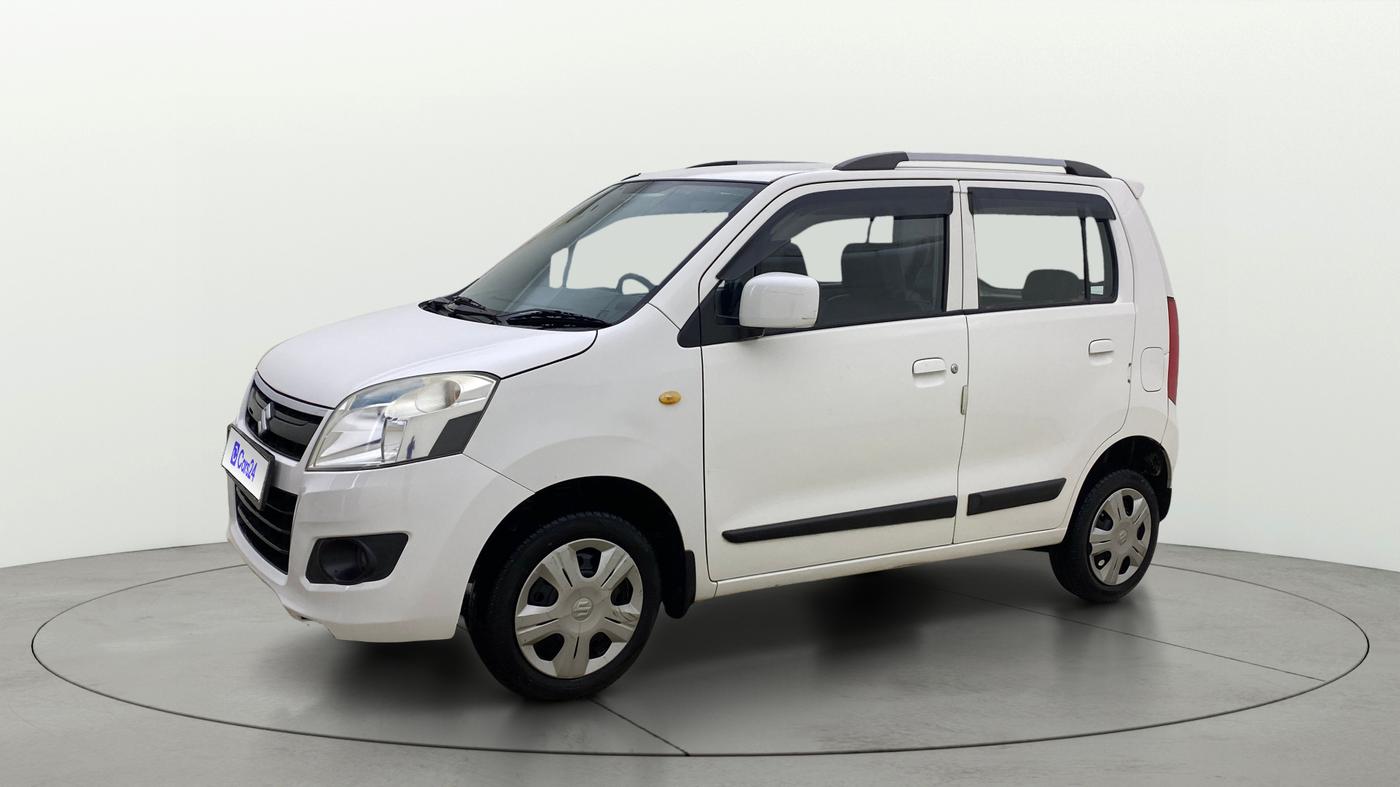 2018 Maruti Wagon R 1.0 VXI, Petrol, Manual, 33,682 km, Left Front Diagonal