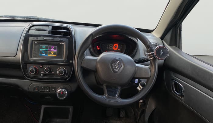 2019 Renault Kwid RXT 1.0 AMT (O), Petrol, Automatic, 61,863 km, Steering Wheel Close Up