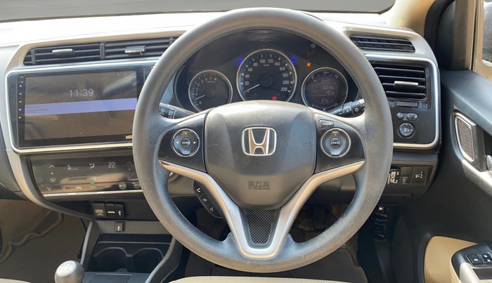 2018 Honda City 1.5L I-VTEC V MT, CNG, Manual, 1,10,205 km, Steering Wheel Close Up