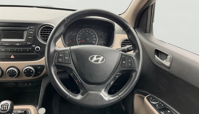 2014 Hyundai Grand i10 ASTA 1.2 KAPPA VTVT, Petrol, Manual, 38,012 km, Steering Wheel Close Up