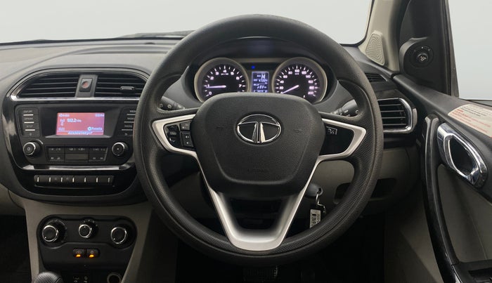 2017 Tata Tiago XZA PETROL, Petrol, Automatic, 47,343 km, Steering Wheel Close Up