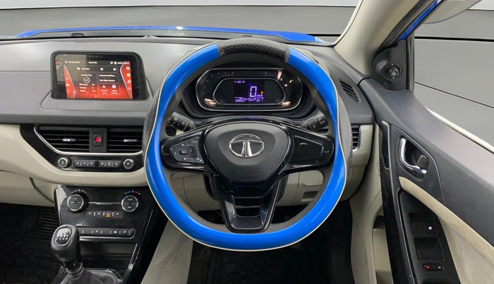 2021 Tata NEXON XZ PLUS PETROL, Petrol, Manual, 1,22,605 km, Steering Wheel Close Up