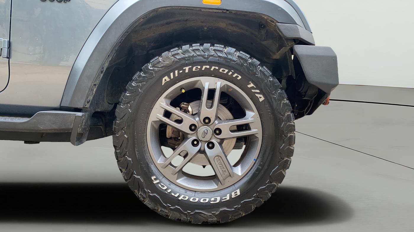 2021 Mahindra Thar LX HT PETROL 4WD MT, Petrol, Manual, 44,544 km, Right Front Wheel