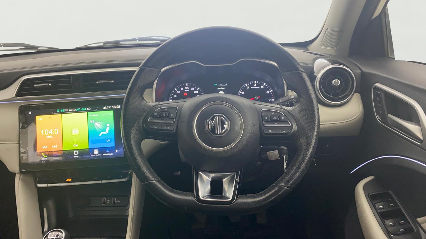 2023 MG ASTOR STYLE 1.5 MT, Petrol, Manual, 22,418 km, Steering Wheel Close Up