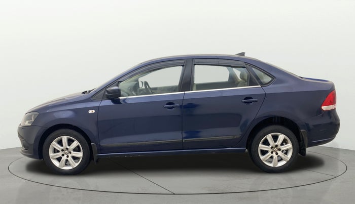 2014 Volkswagen Vento COMFORTLINE TSI AT PETROL, Petrol, Automatic, 87,261 km, Left Side