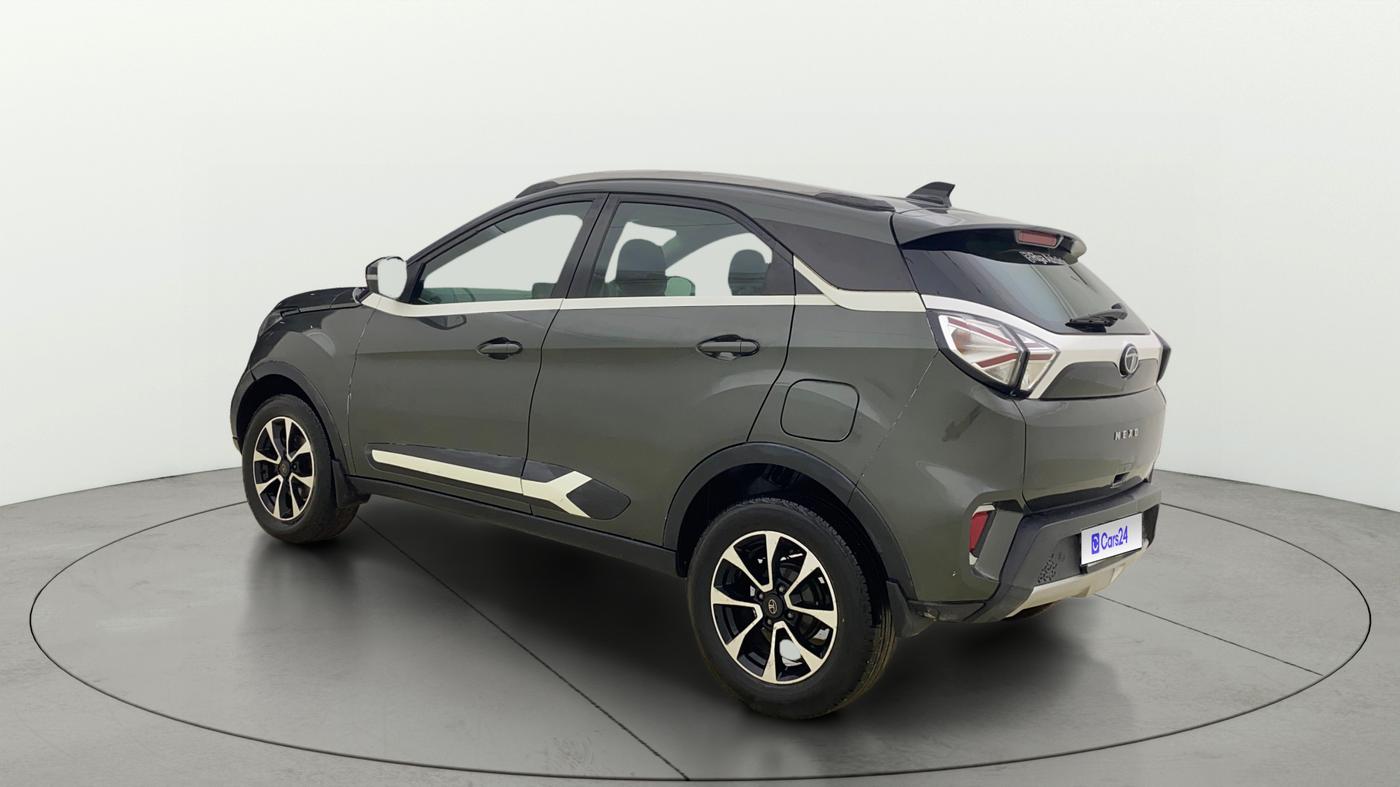 2021 Tata NEXON XZ PLUS DIESEL, Diesel, Manual, 1,29,954 km, Left Back Diagonal