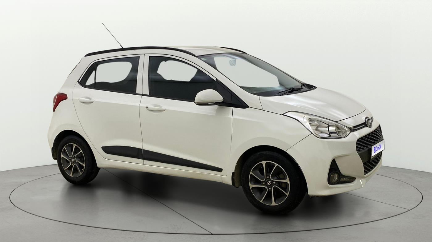 2017 Hyundai Grand i10 SPORTZ AT 1.2 KAPPA VTVT, Petrol, Automatic, 64,864 km, Right Front Diagonal