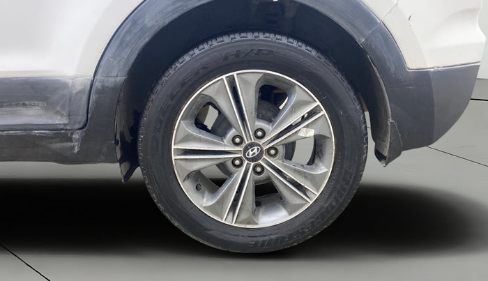 2017 Hyundai Creta SX PLUS AT 1.6 PETROL, Petrol, Automatic, 73,319 km, Left Rear Wheel