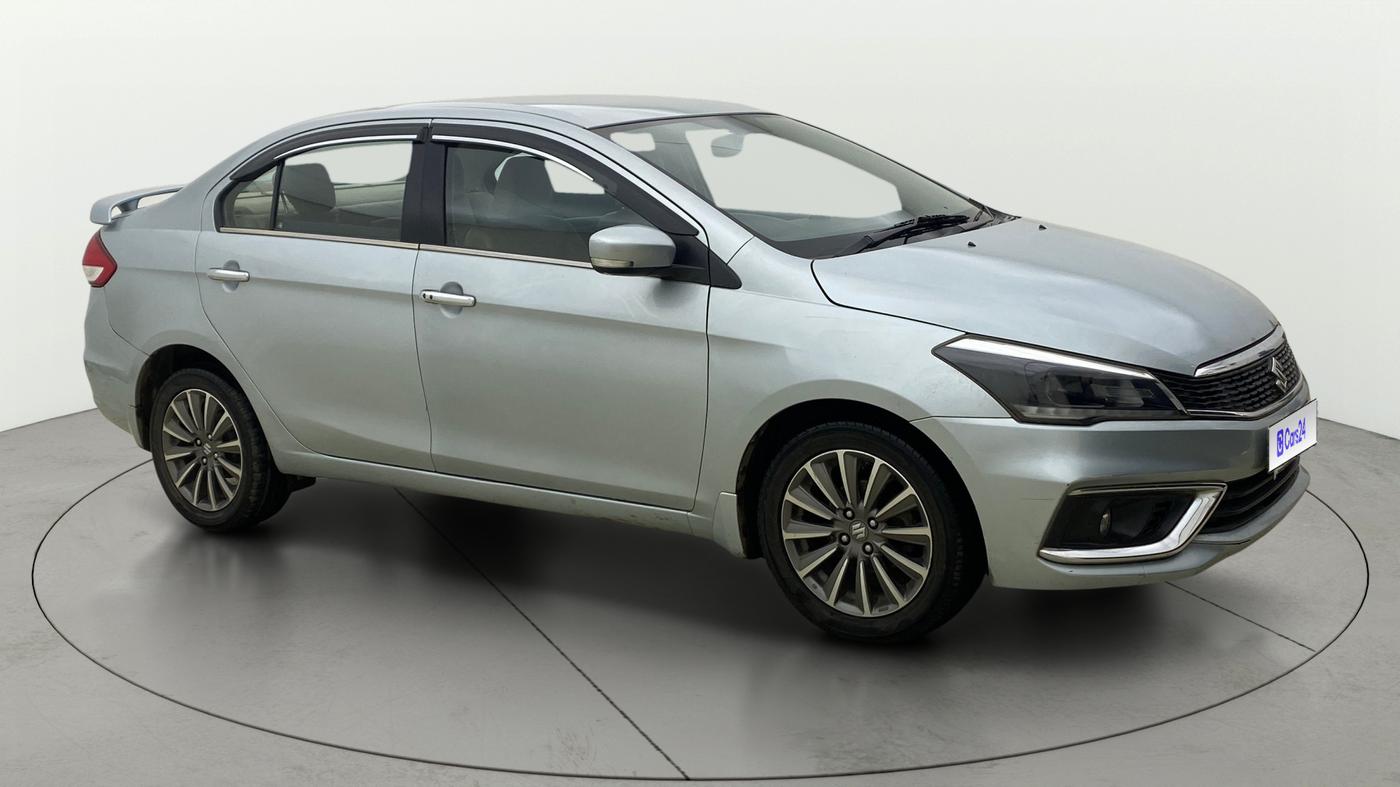 2022 Maruti Ciaz ALPHA  AT 1.5 SHVS PETROL, Petrol, Automatic, 57,495 km, Right Front Diagonal