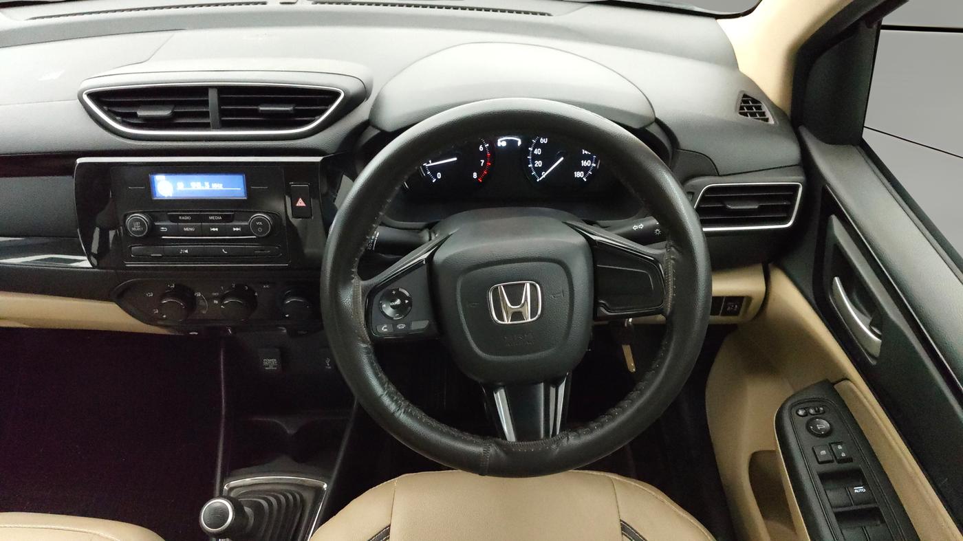 2019 Honda Amaze 1.2L I-VTEC S, Petrol, Manual, 28,721 km, Steering Wheel Close Up