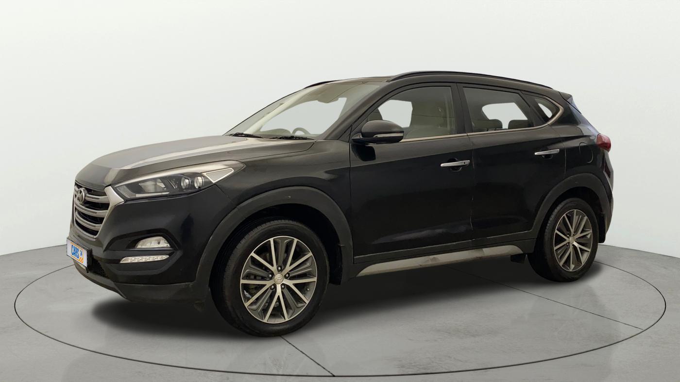 2019 Hyundai Tucson GLS 2WD AT PETROL, Petrol, Automatic, 94,340 km, Left Front Diagonal