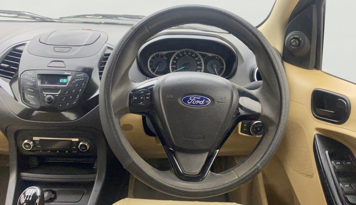2017 Ford Figo Aspire TITANIUM1.5 DIESEL, Diesel, Manual, 1,25,588 km, Steering Wheel Close Up