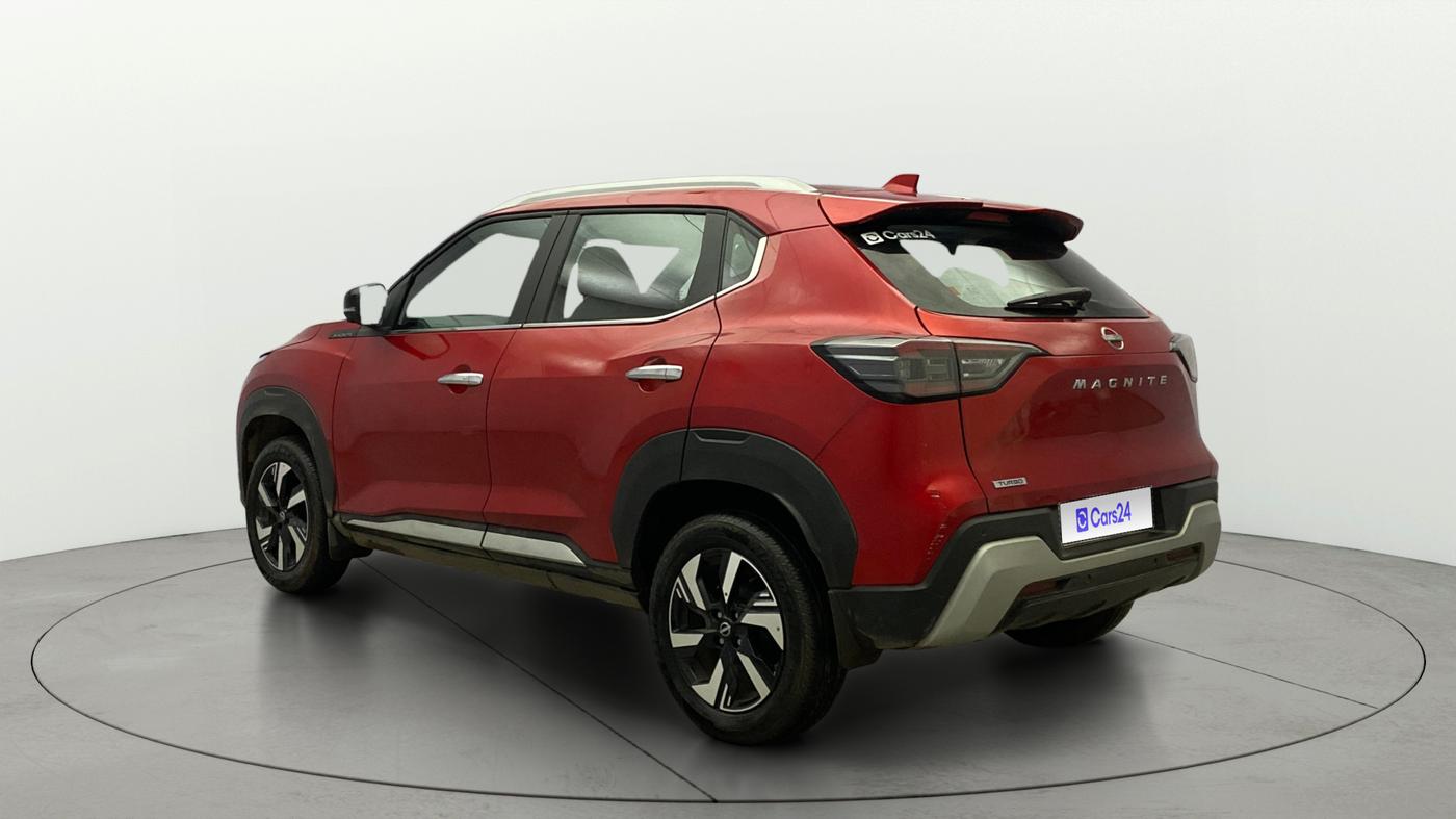 2025 Nissan MAGNITE Tekna HRAO 1.0 Turbo Petrol MT, Petrol, Manual, 6,607 km, Left Back Diagonal