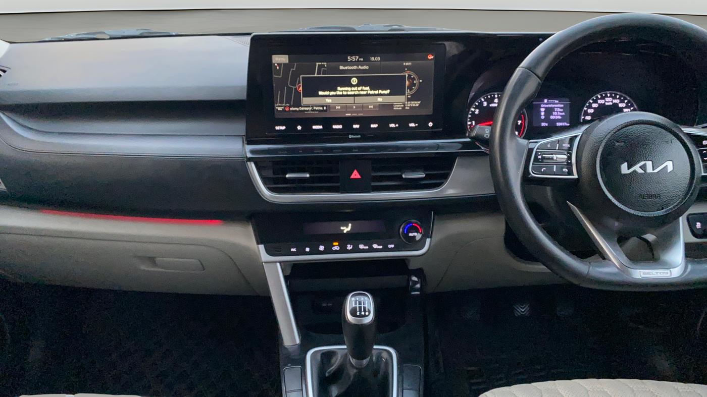 2021 KIA SELTOS HTX 1.5 PETROL, Petrol, Manual, 53,407 km, Air Conditioner